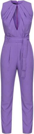 Pinko Pinko - Jumpsuits & Playsuits > Jumpsuits - Dames - Jumpsuits - Paars - 2XL - Jumpsuits & Playsuits