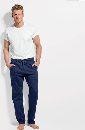 Isa Loungehose ISA BODYWEAR Hose lang, Damen, Gr. XXL, N-Gr, dunkelblau, Obermaterial: 100% Baumwolle CO., Hosen Loungehose