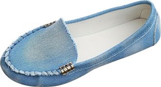 Generic Womens Slip On Shoes Comfortable Pumps Shoes Solid Color Stylish Classic Lightweight Non-Slip Breathable Casual Flat Shoe Outdoor Leisure Camouflage