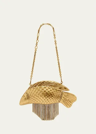 Cult Gaia Neemo Fish Clutch Bag
