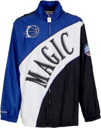 Mitchell & Ness NBA Gebogen Retro Windjack - Heren - Zomerjassen - Veelkleurig - XL - Polyester - Jassen