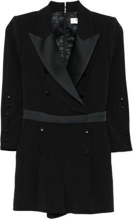 Elisabetta Franchi Mujer, Monos, Negro, Talla: S