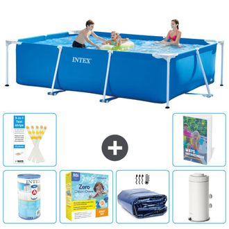 Intex Piscina Con Estructura Rectangular - 300x200x75 Cm - 7-piezas S65