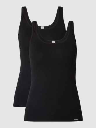 Skiny Skiny Tanktop im 2er-Pack in Black, Größe 36