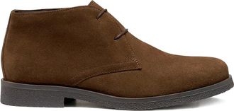 Geox Spherica lace-up suede boots - Brown
