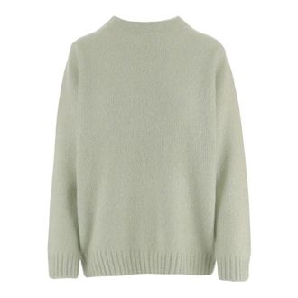 arch4 Cashmere Knitwear, female, Green, M, Round-neck Knitwear
