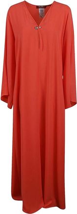 Max Mara Vestito Lungo In Cad
