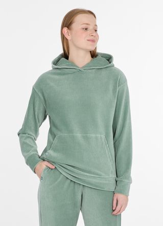 Ragwear Sweatshirt RAGWEAR COLBIE CORDY, Damen, Gr. XXL, gr&uuml;n (dusty gr&uuml;n), Sweatware, Obermaterial: 76% Baumwolle, 20% Polyester, 4% Elasthan, unifarben, reg