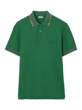 Burberry Logo Cotton Polo Shirt