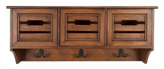Safavieh Muebles de almacenaje de madera miel