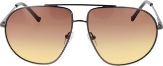 Replay RY 623 S04 Mens Sunglasses Gunmetal Size 62