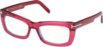 Tom Ford Blue Light Block Cat Eye Ladies Eyeglasses FT5966-B 075 55