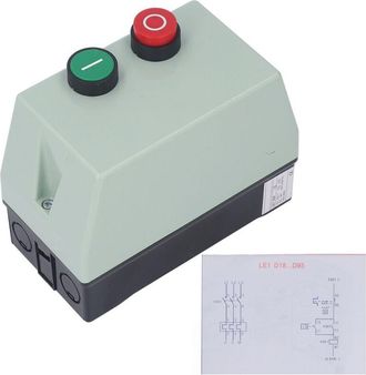 OEM Arrancador Magn&eacute;tico Para Motor El&eacute;ctrico, Ip55 Resistente Al Agua, Interruptor De Control De Arranque Del Motor, Monof&aacute;sico 220-230v, Trif&aacute;sico 380-4