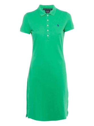 Ralph Lauren Jurk met logodetail - Groen