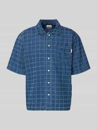 Redefined Rebel Oversized Freizeithemd in Denim-Optik Modell Elton in Jeansblau, Gr&ouml;&szlig;e XXL