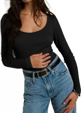 Nation Ltd Elaine Top In Black