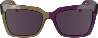 Calvin Klein Purple Butterfly Ladies Sunglasses CKJ24606S 208 54