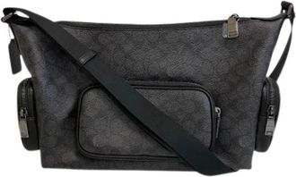 Coach Pre-owned Cross Body Bags, male, Black, Size: ONE SIZE Pre-owned Shoulder Sling Bag