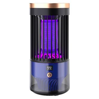 OEM L&aacute;mpara El&eacute;ctrica De Aspiraci&oacute;n Doble De 5w, Modo Fijo Y Soporte De Carga Usb, Iluminaci&oacute;n De 360&deg; Con Funci&oacute;n De L&aacute;mpara Nocturna Instalada