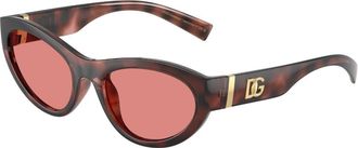 Dolce & Gabbana DG6207 347684 Womens Sunglasses Tortoiseshell Size 54