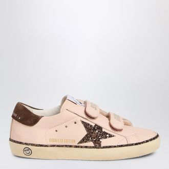 BONPOINT Sneakers Old School rosa in pelle Bonpoint x Golden Goose