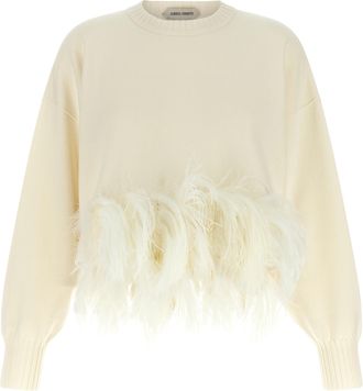 Alberta Ferretti White Virgin Wool Womens Cardigan
