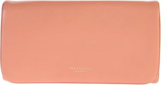 Tory Burch Beau Clutch - Dames - Clutches - Roze - ONE Size - Leer - Tassen