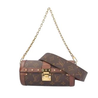 Louis Vuitton Pre-owned Canvas Cross Body Bag - Dames - Pre-owned - Bruin - Maat: ONE Size
