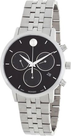 Movado Museum Classic Quartz Black Dial Mens Watch 0607776