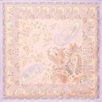 スカーフ ETRO Woman Scarf Beige 1D0679105 8000 ETRO 並行輸入品 エトロ スカーフ シルク マルチカラー Scarf