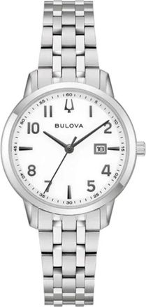 Bulova Klassiek Horloge - Dames - Horloges - Wit - ONE Size - Accessoires