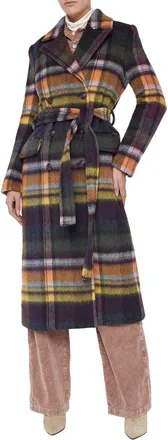 L'agence LAgence Olina Long Wool-Blend Coat