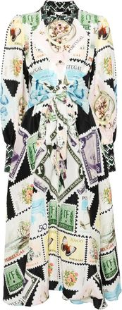 Camilla Chemisier con cintura - Bianco