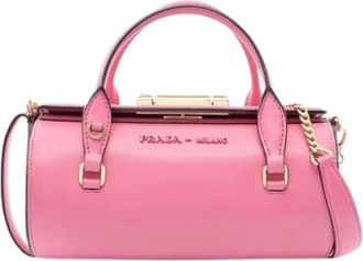 Prada Pre-owned Vintage Handbag - Dames - Vintage Handtas - Roze - ONE Size - Leer - Vintage