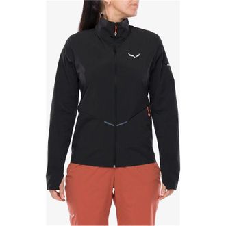 Salewa Chaqueta Ligera Salewa Pedroc Dst - Softshell Negra Para Mujer Talla: Xs