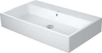 Duravit Lavabo Vero Air Wash Duravit 80x47cm, Con Rebosadero, Con Banco