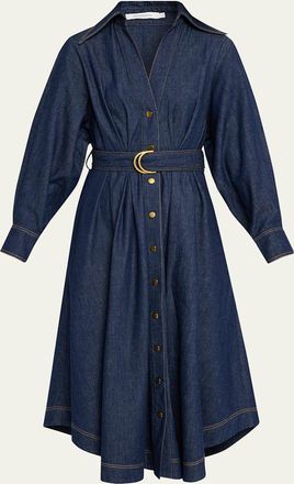 Zimmermann Denim Midi Shirtdress