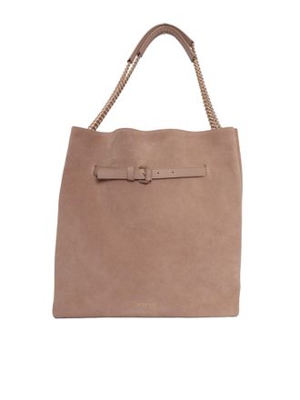 Orciani Brown Calf Leather Handbag