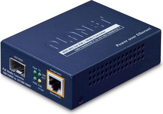 Planet Convertidor Multimedia Planet 30 W Poe Ethernet Fibra