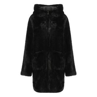 Betta Corradi Mujer, Abrigos, Negro, Talla: S