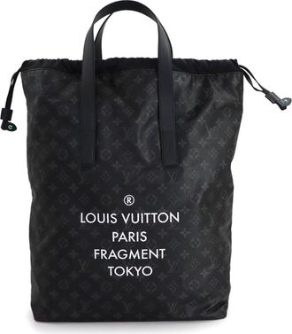 Louis Vuitton Black Monogram Eclipse Monogram Eclipse Handbag Pouch Tote Bag (Pre-Owned)