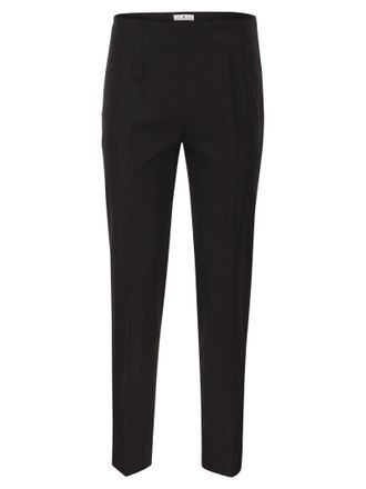 Pantaloni Torino Gioia Slim Trousers In Stretch Viscose
