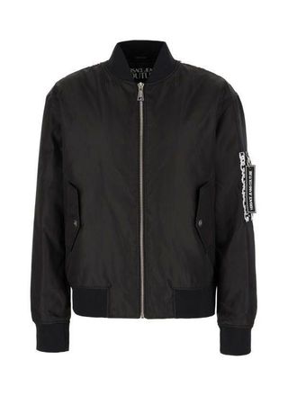 Versace Striped Bomber Jacket