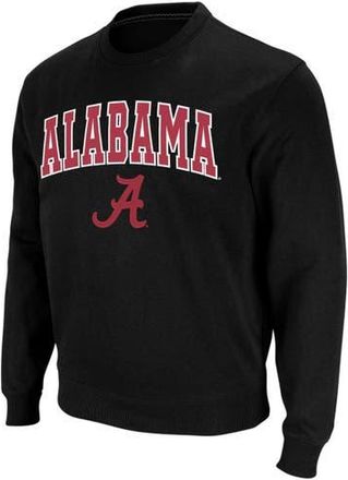 Colosseum Mens Colosseum Black Alabama Crimson Tide Arch & Logo Crew Neck Sweatshirt at Nordstrom, Size Medium