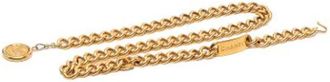 Chanel Pre-owned Medallion Chain Belt - Dames - Vintage Accessoires - Geel - ONE Size - Vintage