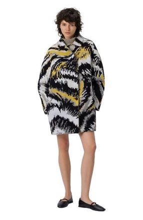 Missoni Double-breasted Caban With Tiger Pattern in Multicoloured at Nordstrom, Size 40 It