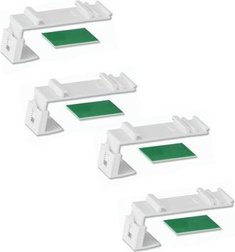 No Brand Juego De 20 Soportes Ajustables Con Tornillos Para Persianas Enrollables - Accesorios Para Persianas Enrollables