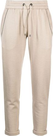 Brunello Cucinelli Beige Cotton Solid Activewear
