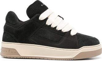 Hogan Black H667 Lace Up Sneakers