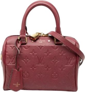 Louis Vuitton Pre-owned Handbags, female, Red, Size: ONE SIZE Pre-owned Vintage Shoulder Bag